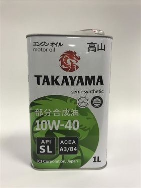 TAKAYAMA Safetec 10W-40 масло моторное п/c ACEA A3/B4  API SL  (4л)  металл