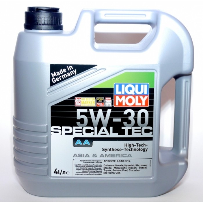 Liqui Moly  Special Tec AA  5W-30 SN/CF НС-синтетика  (4л) 7516