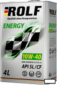 ROLF Energy п/синт 10W-40  масло моторное (4л) SL/CF