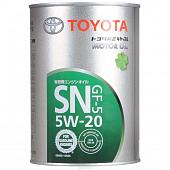 Toyota  Motor Oil  5W-20  SN/GF-5  моторное масло д/бенз. дв. (1л)  08880-10606