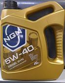 NGN  Diesel SYN CF/SN  5W-40  синтетическое мотор. масло  (4л)