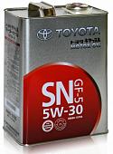Toyota  Motor Oil  5W-30  SN/CF GF-5  масло моторное универс.  (4л) 08880-10705