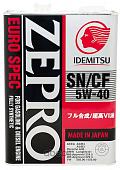 Idemitsu  Zepro EURO SPEC  F-S  5W-40 SN/CF  масло моторное синт.  (4л)  1849-004